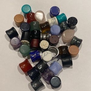 00g Plug Bundle - Crystals, Wood, Etc